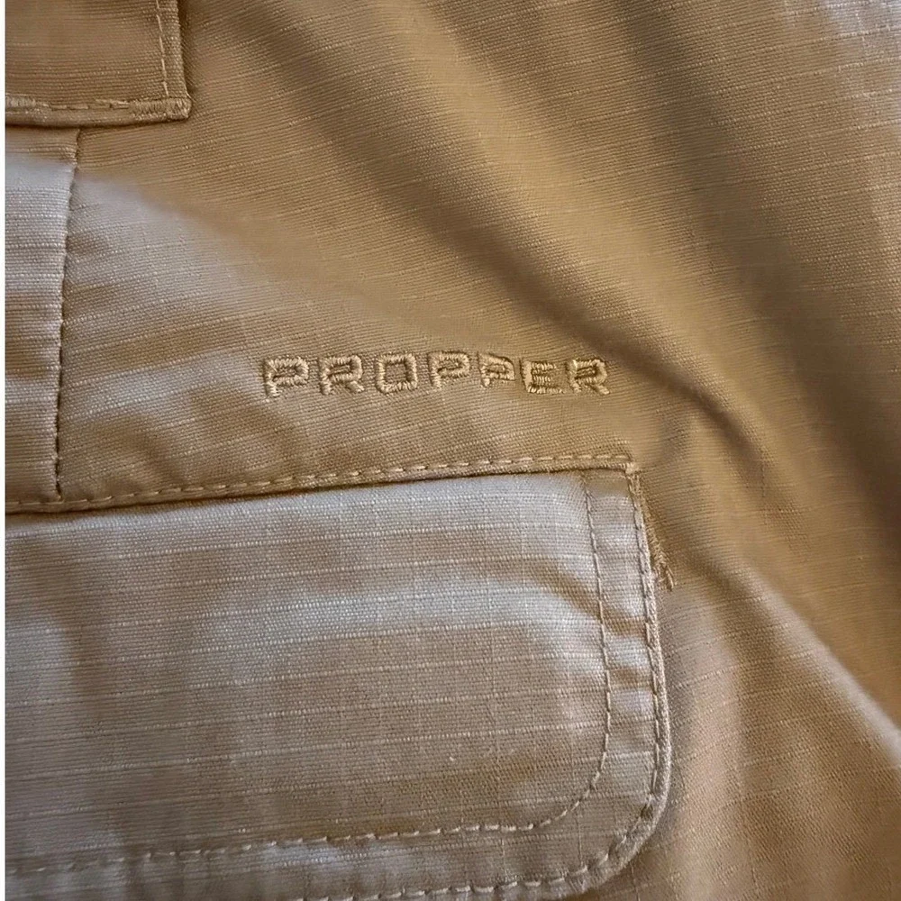 Propper Tactical Cargo Pants Khaki‎ 42/32 Gorpcore Workwear Grunge Utilitarian